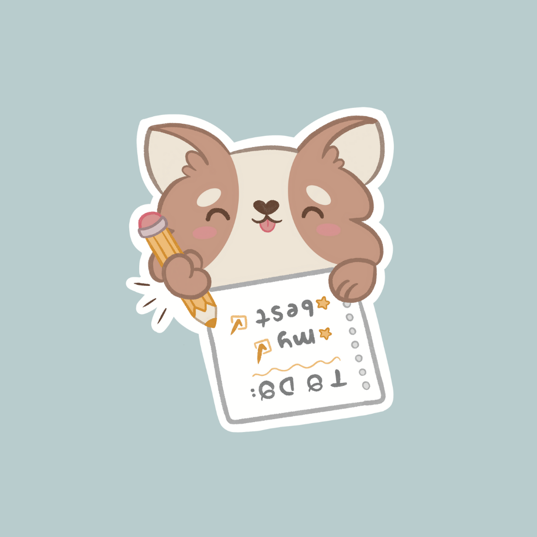 Aslan The Dog Sticker